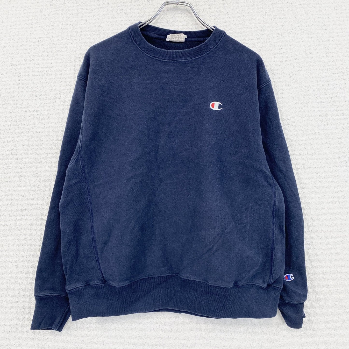 Champion　チャンピオン　リバースウィーブ　スウェット/トレーナー　紺　ネイビー　Lサイズ