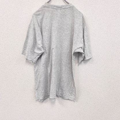 90s　reverse r return　半袖プリントTシャツ　Budweiser.　ヴィンテージ　灰色　グレー　Fサイズ