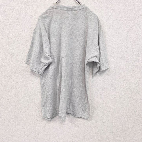 90s　reverse r return　半袖プリントTシャツ　Budweiser.　ヴィンテージ　灰色　グレー　Fサイズ