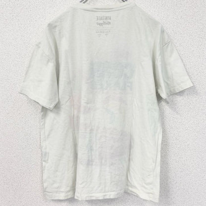 古着 used　Kellogs　ケロッグ　半袖プリントTシャツ　VINTAGE　レトロデザイン　コーンフレーク　白　Sサイズ