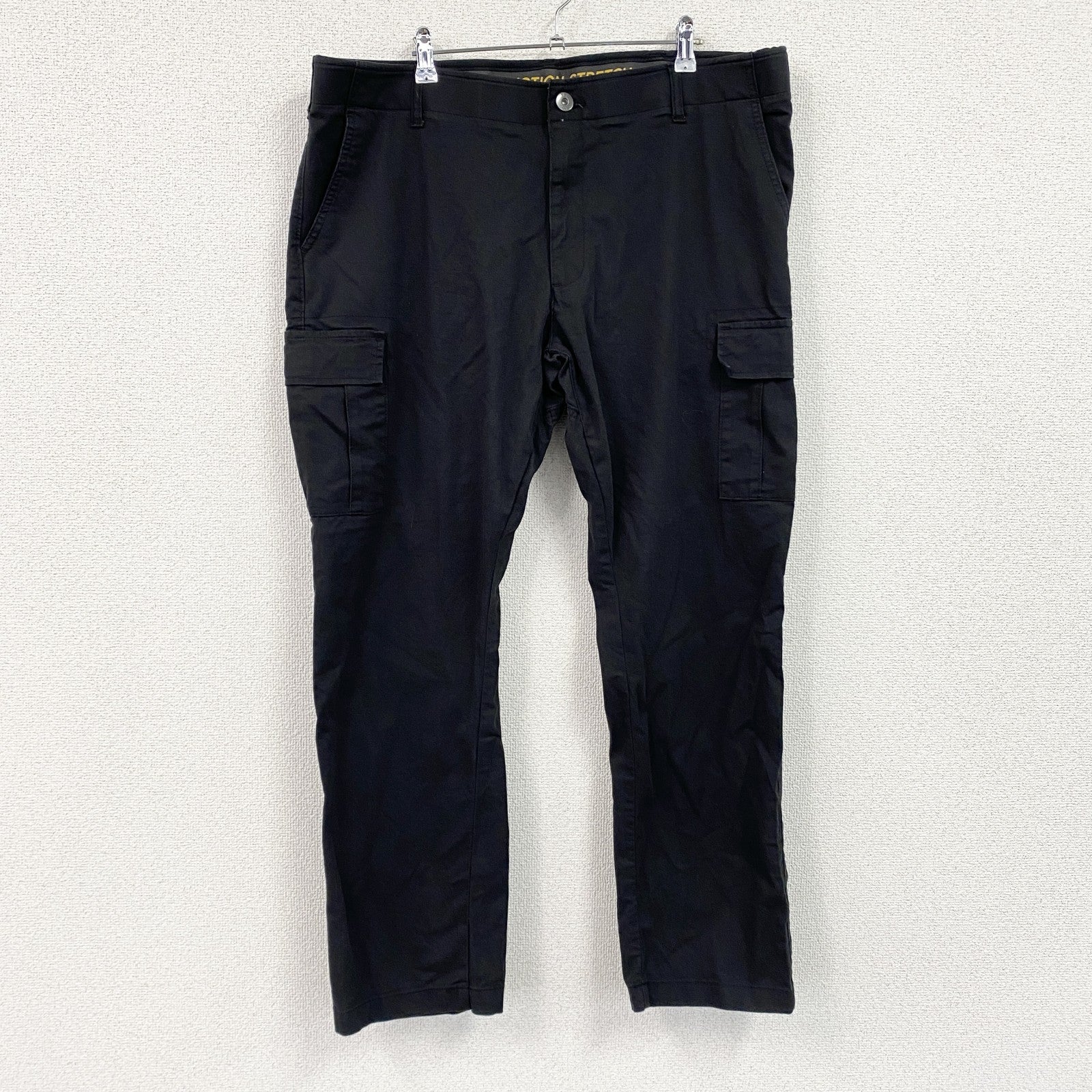 LEE　リー　カーゴパンツ　ジップフライ　黒　ブラック　W40サイズ
