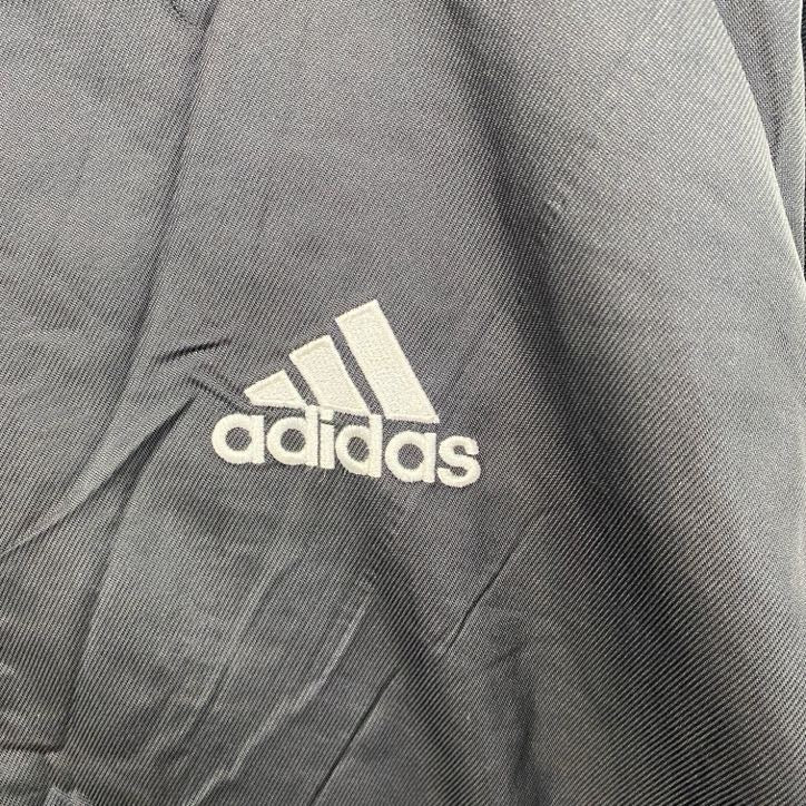 90s　adidas　アディダス　トラックジャケット/ジャージ　ヴィンテージ　黒　ブラック　Mサイズ