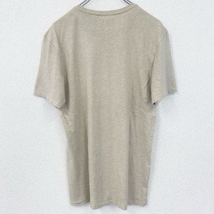 古着 used　半袖プリントTシャツ　クルーネック　レトロデザイン　ベージュ　懸賞金　REWARD　アメカジ　夏服　