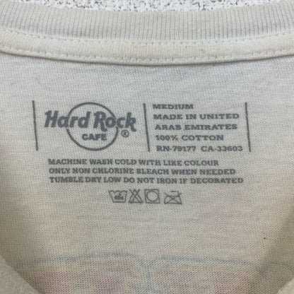 古着 used　Hard Rock Cafe　ハードロックカフェ　半袖デザインTシャツ　バックプリント　ストックホルム　Mサイズ