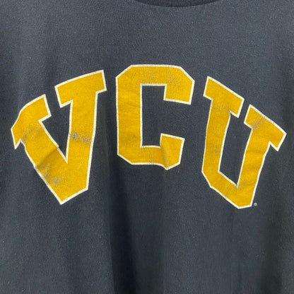 古着 used　GILDAN ギルダン　半袖カレッジプリントTシャツ　VCU　バージニア・コモンウェルス大学　黒　XLサイズ