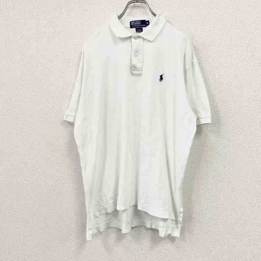 Polo by Ralph Lauren　ポロバイラルフローレン　半袖ポロシャツ　白　ホワイト　Mサイズ