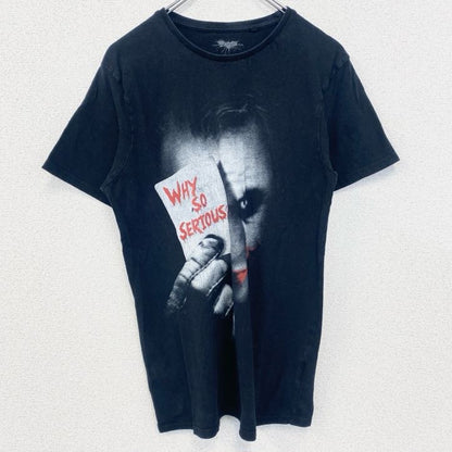 古着 used　THE DARK KNIGHT　ダークナイト　半袖キャラクタープリントTシャツ　バットマン　ジョーカー　Sサイズ
