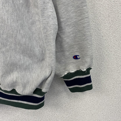 90s　Champion　チャンピオン　リバースウィーブ　スウェット/トレーナー　刺繍タグ　霜降りグレー　XLサイズ