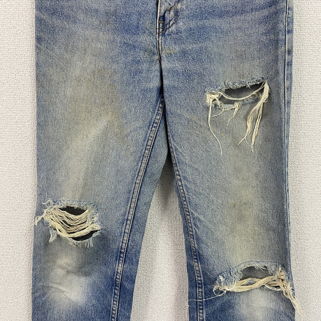 Levi's　リーバイス　606　ダメージデニムパンツ/ジーンズ　ジップフライ　縦落ち　インディゴ　W31サイズ
