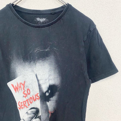 古着 used　THE DARK KNIGHT　ダークナイト　半袖キャラクタープリントTシャツ　バットマン　ジョーカー　Sサイズ