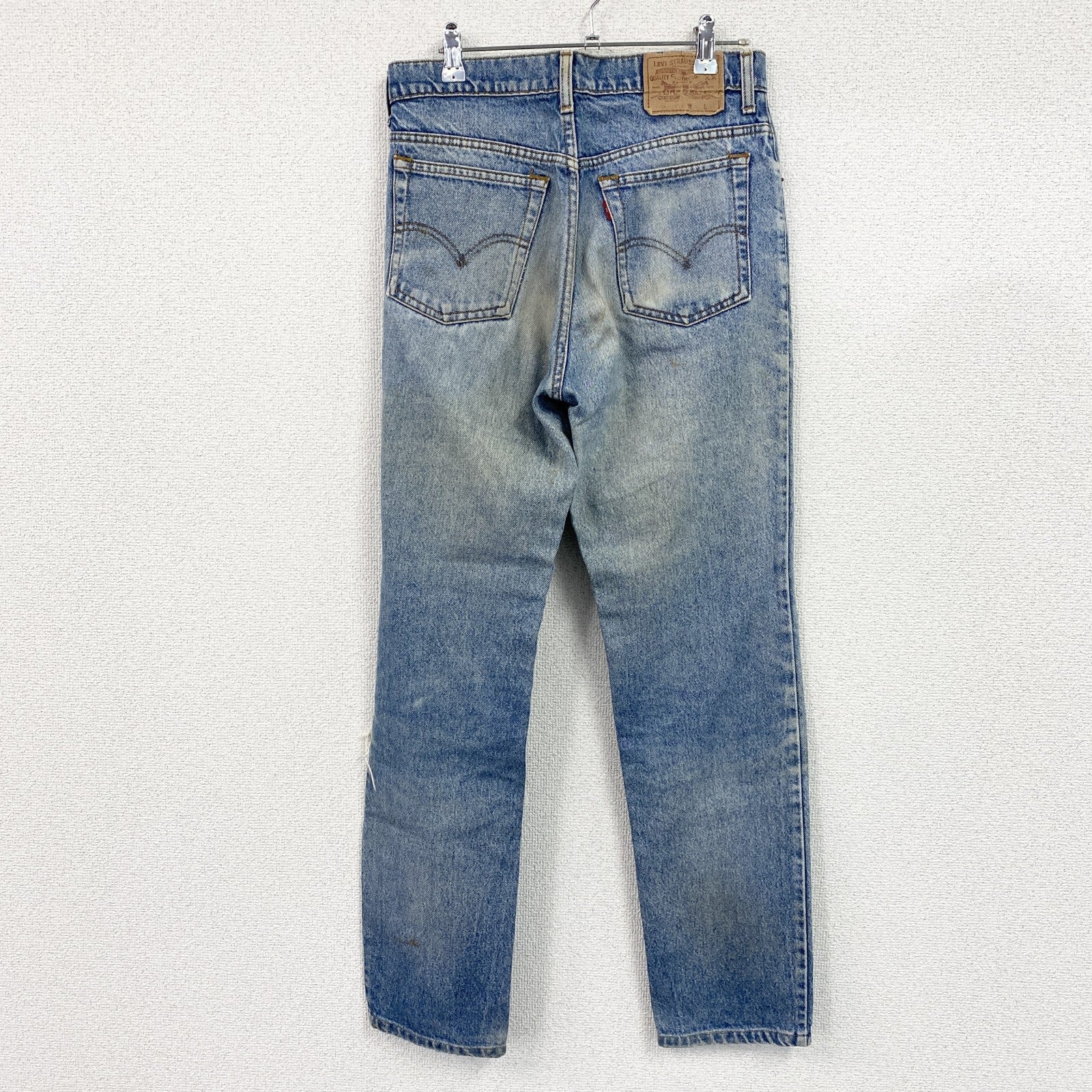 Levi's　リーバイス　606　ダメージデニムパンツ/ジーンズ　ジップフライ　縦落ち　インディゴ　W31サイズ