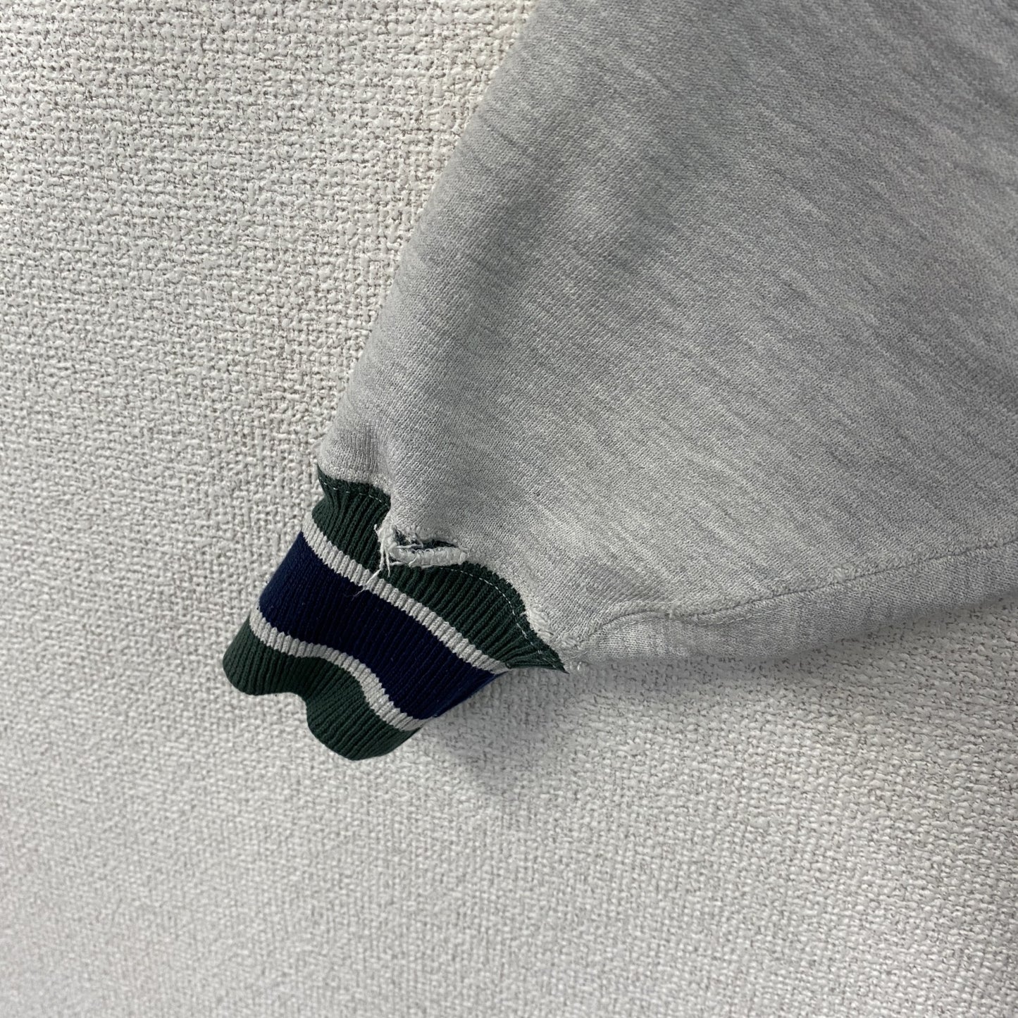 90s　Champion　チャンピオン　リバースウィーブ　スウェット/トレーナー　刺繍タグ　霜降りグレー　XLサイズ