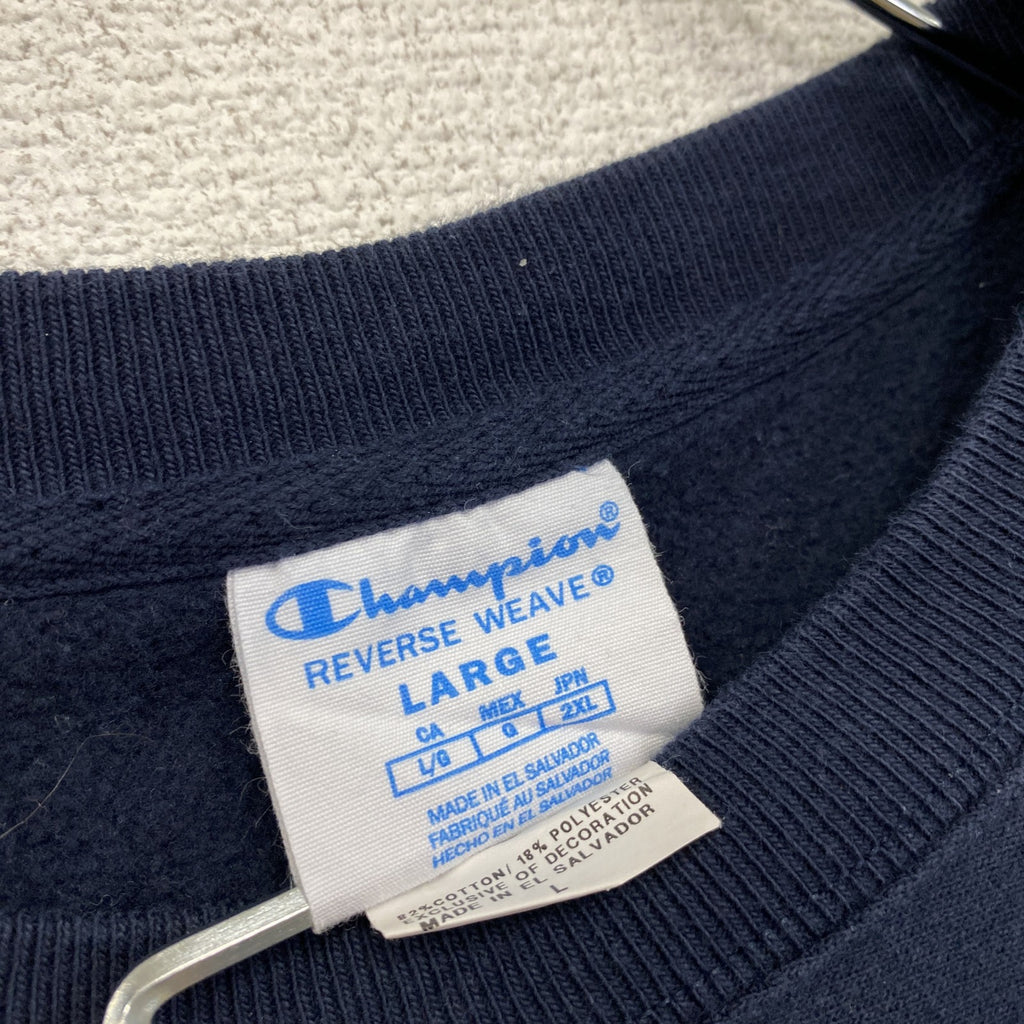 Champion　チャンピオン　リバースウィーブ　スウェット/トレーナー　紺　ネイビー　Lサイズ
