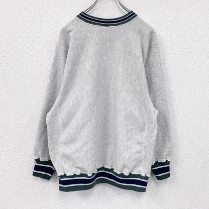 90s　Champion　チャンピオン　リバースウィーブ　スウェット/トレーナー　刺繍タグ　霜降りグレー　XLサイズ