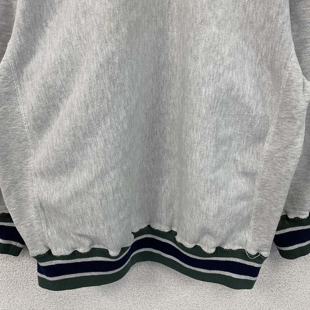 90s　Champion　チャンピオン　リバースウィーブ　スウェット/トレーナー　刺繍タグ　霜降りグレー　XLサイズ