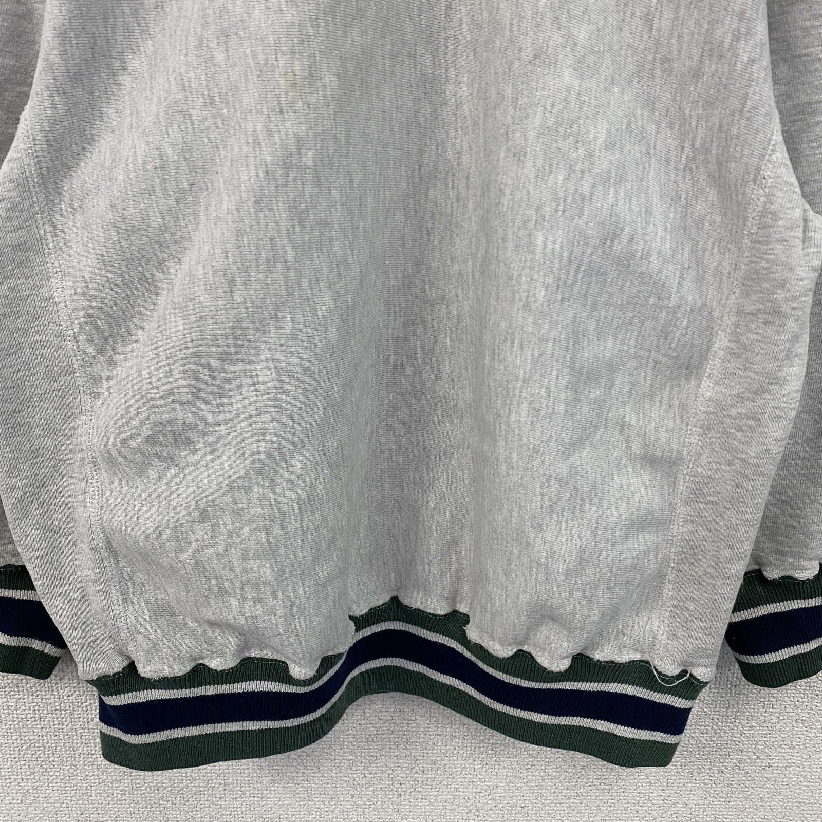90s　Champion　チャンピオン　リバースウィーブ　スウェット/トレーナー　刺繍タグ　霜降りグレー　XLサイズ