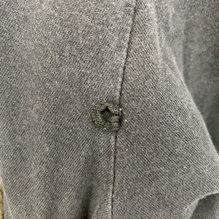古着 used　HOT ROCK　ホットロック　半袖アニマル両面プリントTシャツ　狼　ウルフ　黒　ブラック　XLサイズ