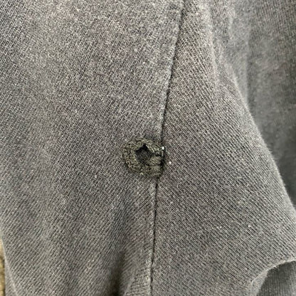 古着 used　HOT ROCK　ホットロック　半袖アニマル両面プリントTシャツ　狼　ウルフ　黒　ブラック　XLサイズ