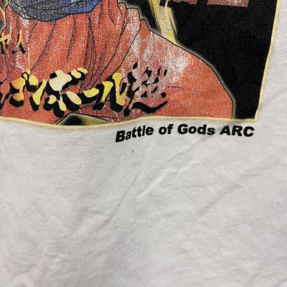 DRAGONBALL　ドラゴンボール超　孫悟空　半袖プリントTシャツ　キャラクターT　アニメT　白　ホワイト　Mサイズ
