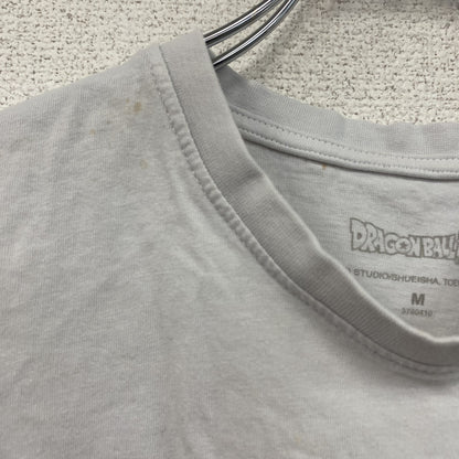 DRAGONBALL　ドラゴンボール超　孫悟空　半袖プリントTシャツ　キャラクターT　アニメT　白　ホワイト　Mサイズ