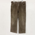 Levi's　リーバイス　646　コーデュロイパンツ　ジップフライ　茶色　ブラウン　W36サイズ