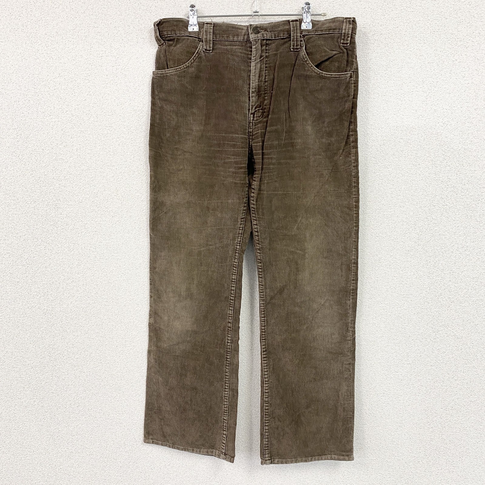 Levi's　リーバイス　646　コーデュロイパンツ　ジップフライ　茶色　ブラウン　W36サイズ