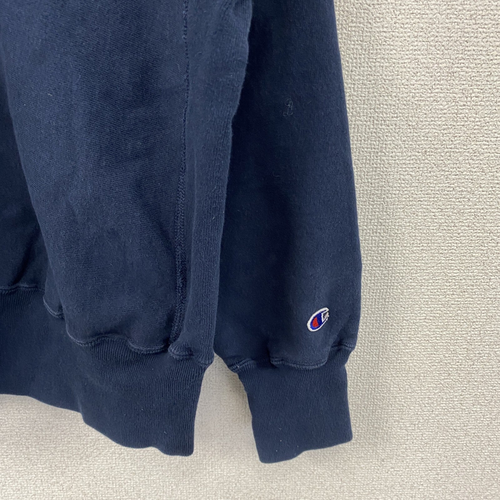 90s　Champion　チャンピオン　リバースウィーブ　スウェット/トレーナー　刺繍タグ　紺　ネイビー　Lサイズ