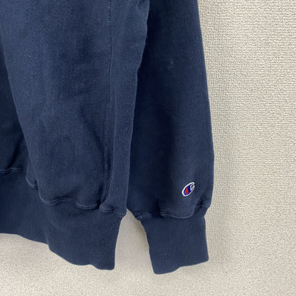 90s　Champion　チャンピオン　リバースウィーブ　スウェット/トレーナー　刺繍タグ　紺　ネイビー　Lサイズ