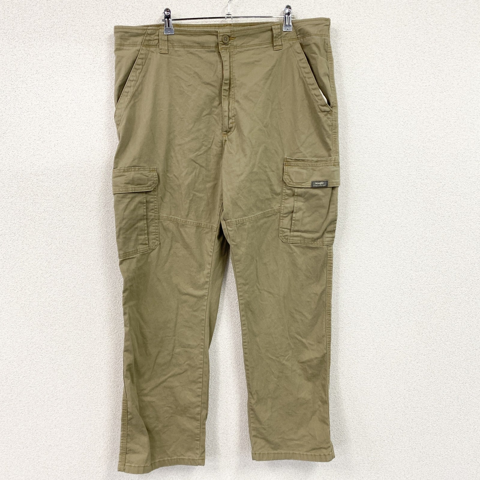 Wrangler　ラングラー　カーゴパンツ　ジップフライ　ベージュ　W38サイズ