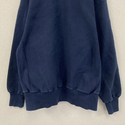 90s　Champion　チャンピオン　リバースウィーブ　スウェット/トレーナー　刺繍タグ　紺　ネイビー　Lサイズ