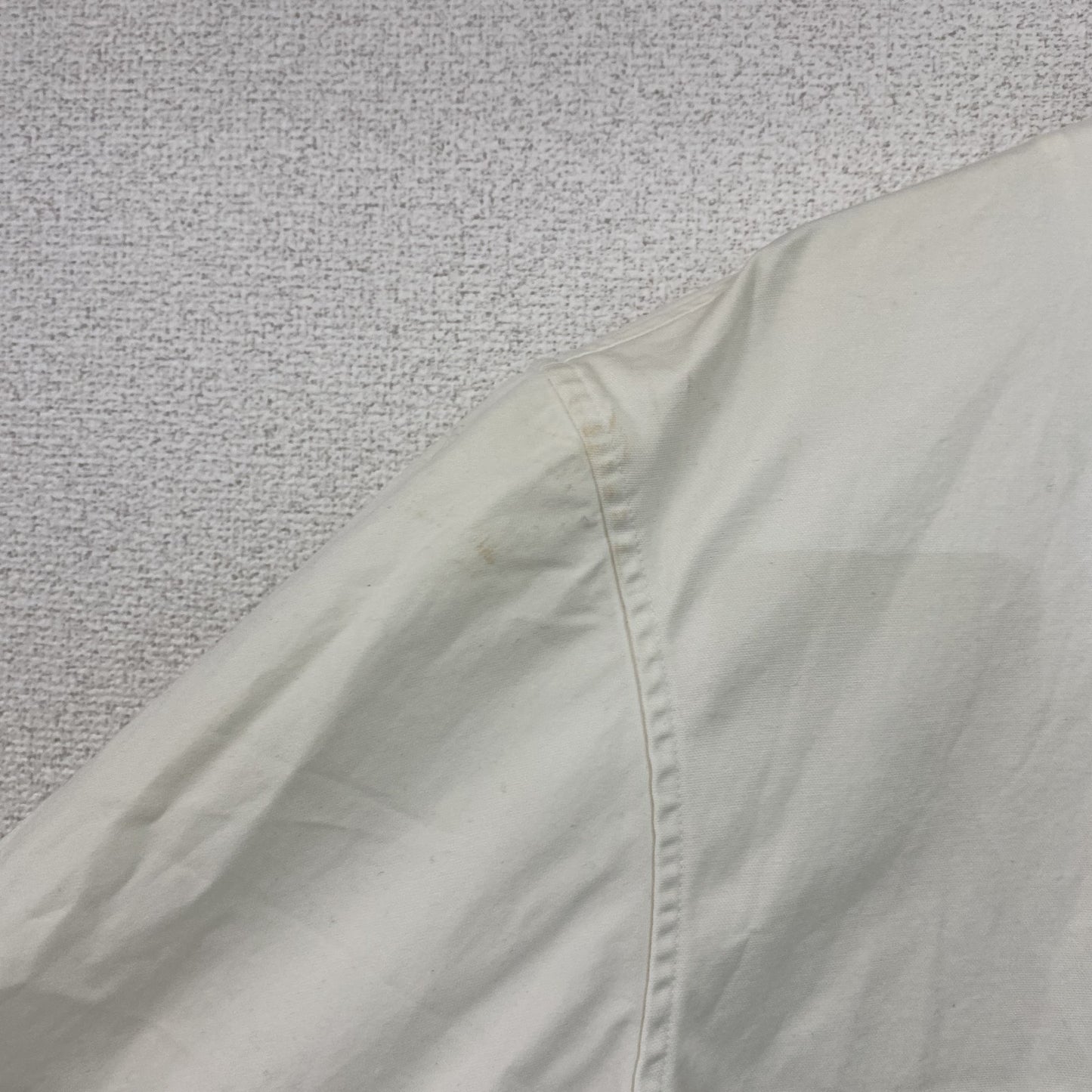 ～00s　POLO GOLF RALPH LAUREN　フルジップブルゾン/スイングトップ　三角タグ　オフホワイト　LLサイズ