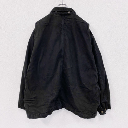 GET USED CLASSIC JEANS　ワークジャケット　カバーオール　4つポケット　黒　ブラック　Lサイズ