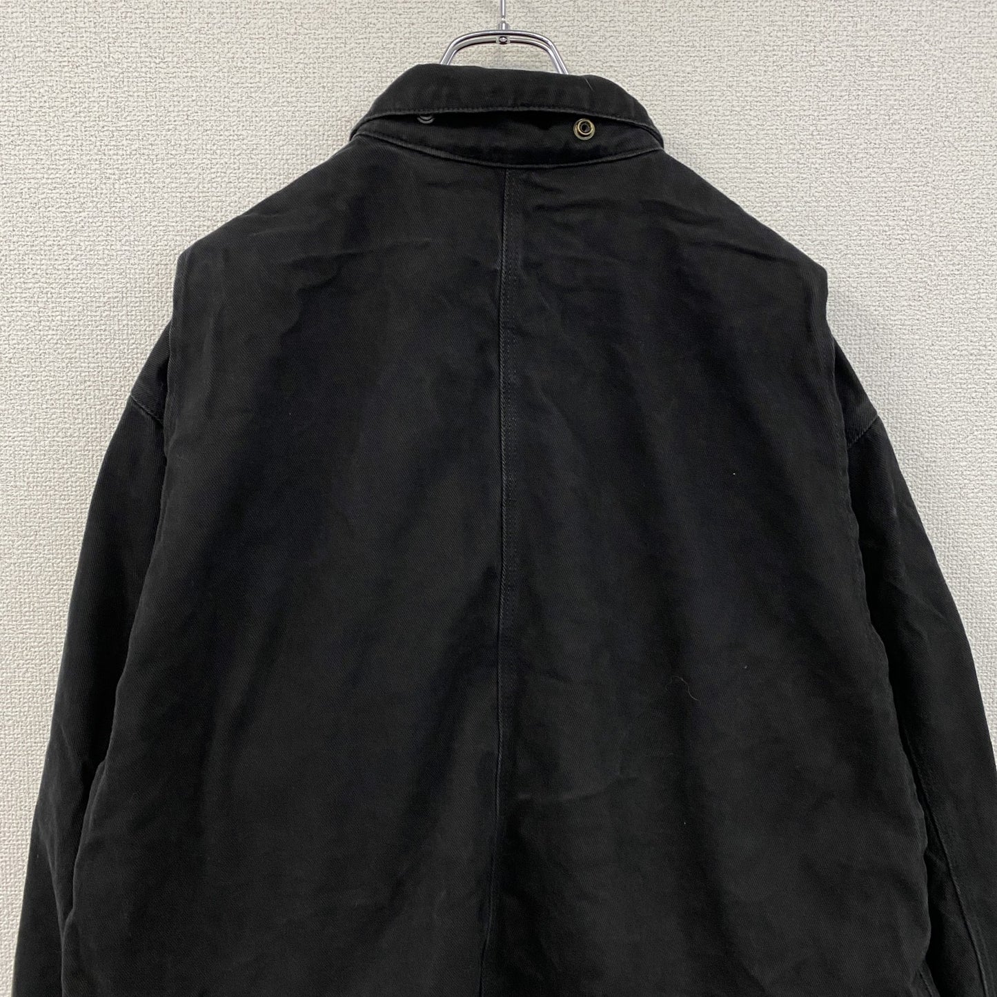 GET USED CLASSIC JEANS　ワークジャケット　カバーオール　4つポケット　黒　ブラック　Lサイズ