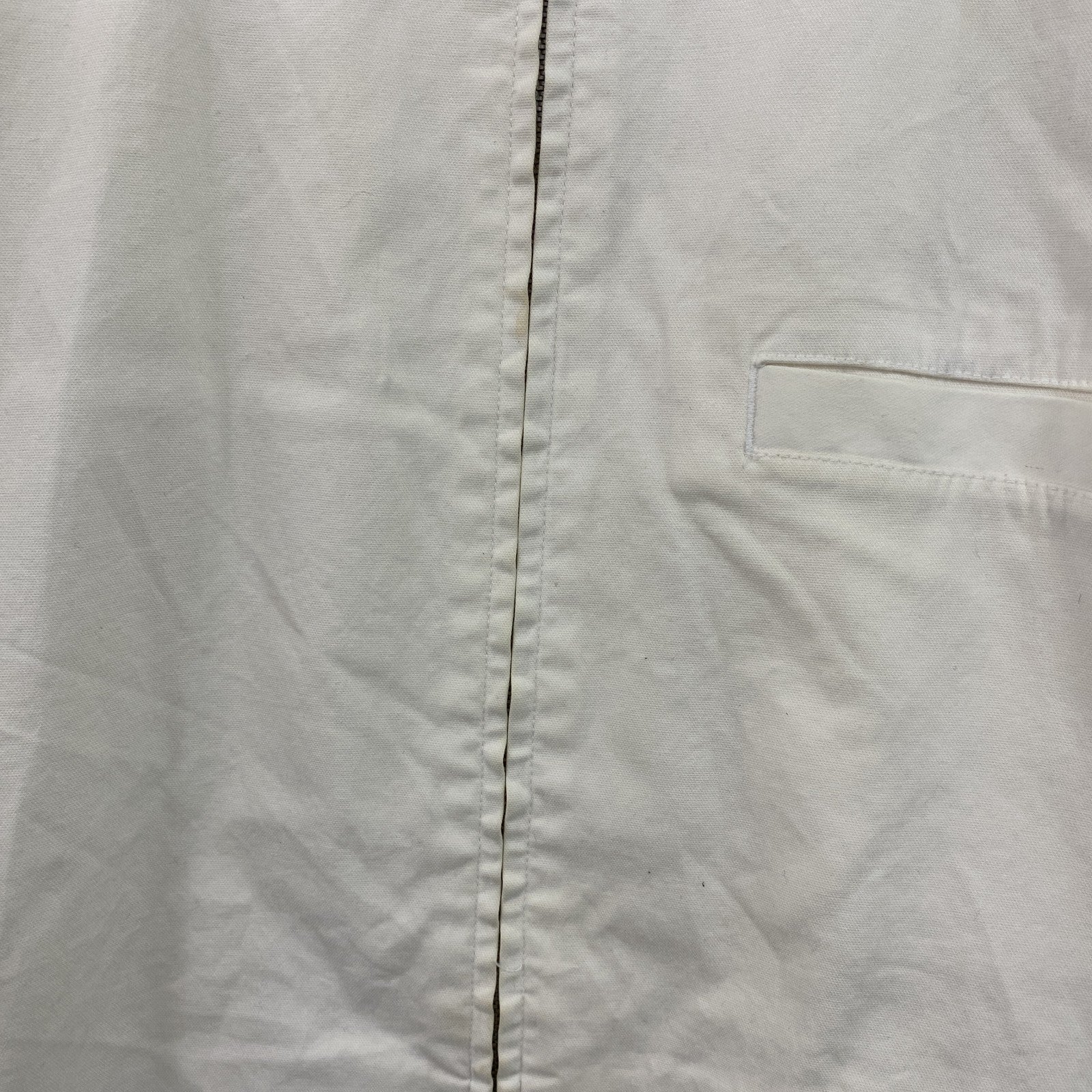 ～00s　POLO GOLF RALPH LAUREN　フルジップブルゾン/スイングトップ　三角タグ　オフホワイト　LLサイズ