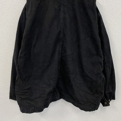 GET USED CLASSIC JEANS　ワークジャケット　カバーオール　4つポケット　黒　ブラック　Lサイズ