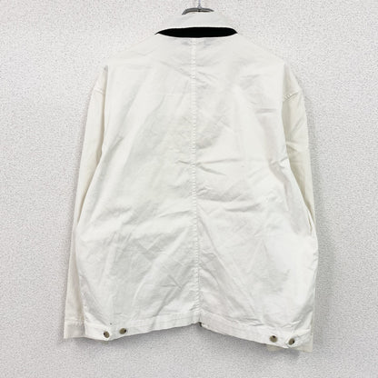 ～00s　POLO GOLF RALPH LAUREN　フルジップブルゾン/スイングトップ　三角タグ　オフホワイト　LLサイズ