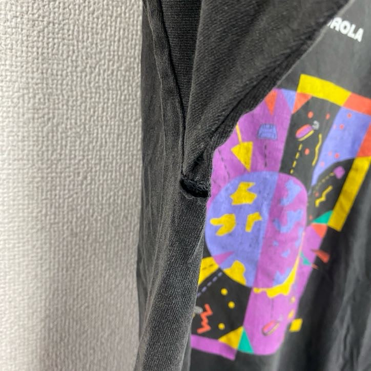 00s　Motorola　X　IETF　半袖プリントTシャツ　ヴィンテージ　黒　ブラック