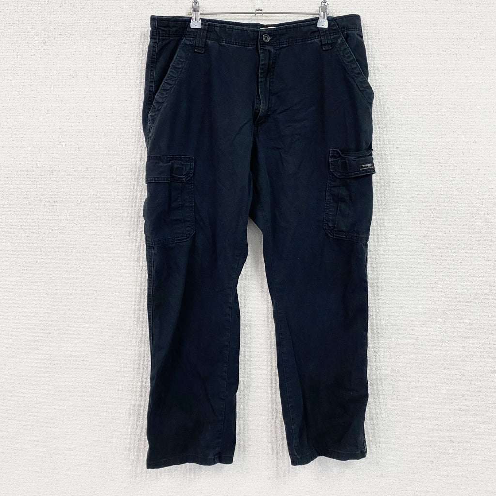 Wrangler　ラングラー　カーゴパンツ　ジップフライ　黒　ブラック　W36サイズ