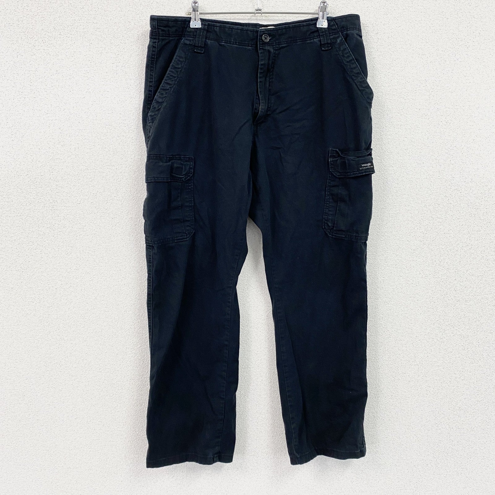 Wrangler　ラングラー　カーゴパンツ　ジップフライ　黒　ブラック　W36サイズ