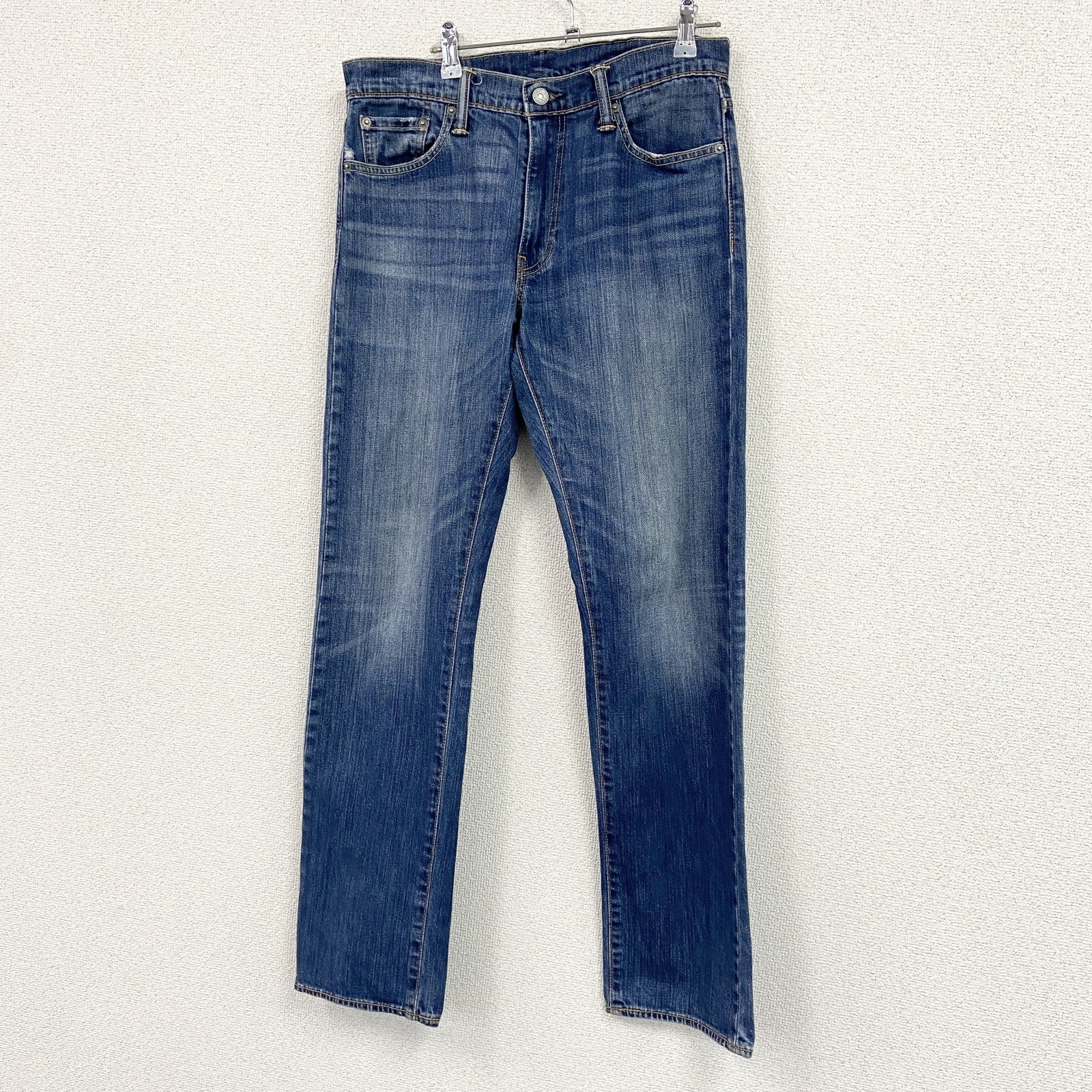Levi's　リーバイス　513　デニムパンツ/ジーンズ　ハチの巣　フェード　縦落ち　ジップフライ　インディゴ　W31サイズ