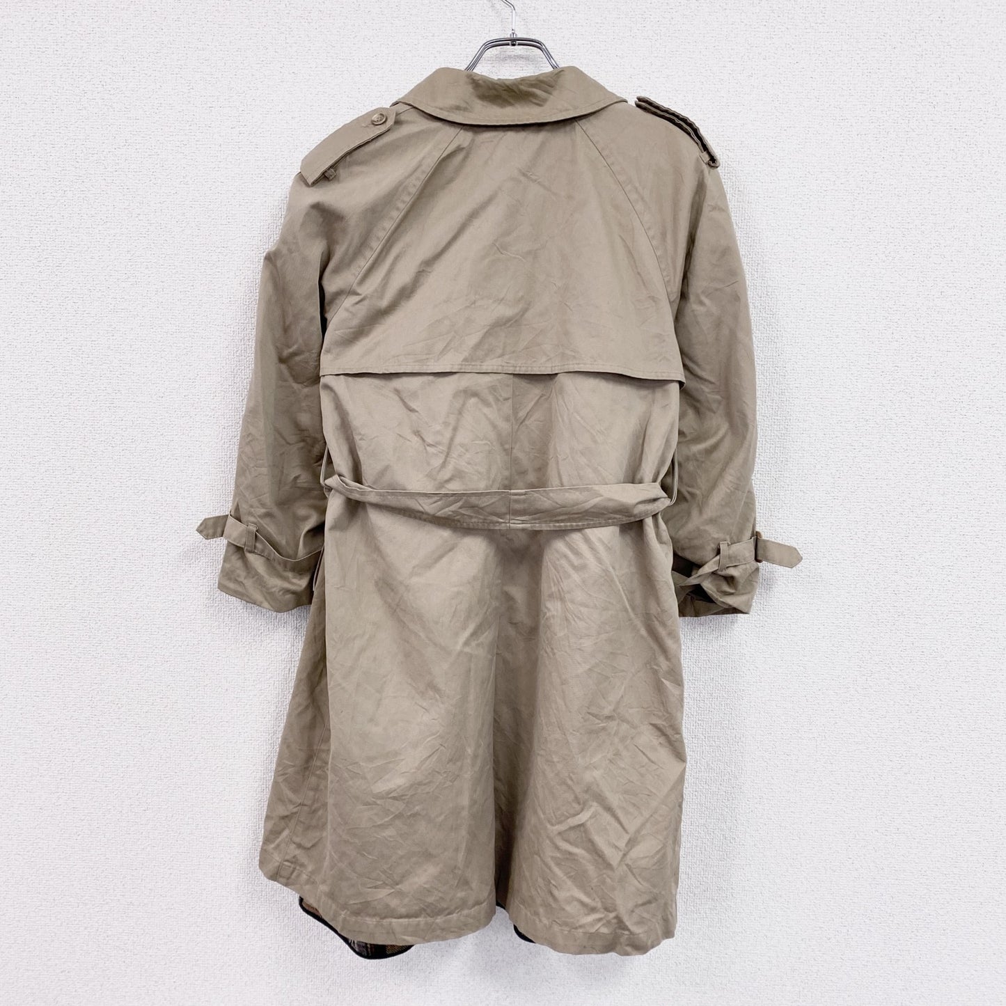 LONDON FOG　ロンドンフォグ　ダブルトレンチコート　ベージュ　8サイズ
