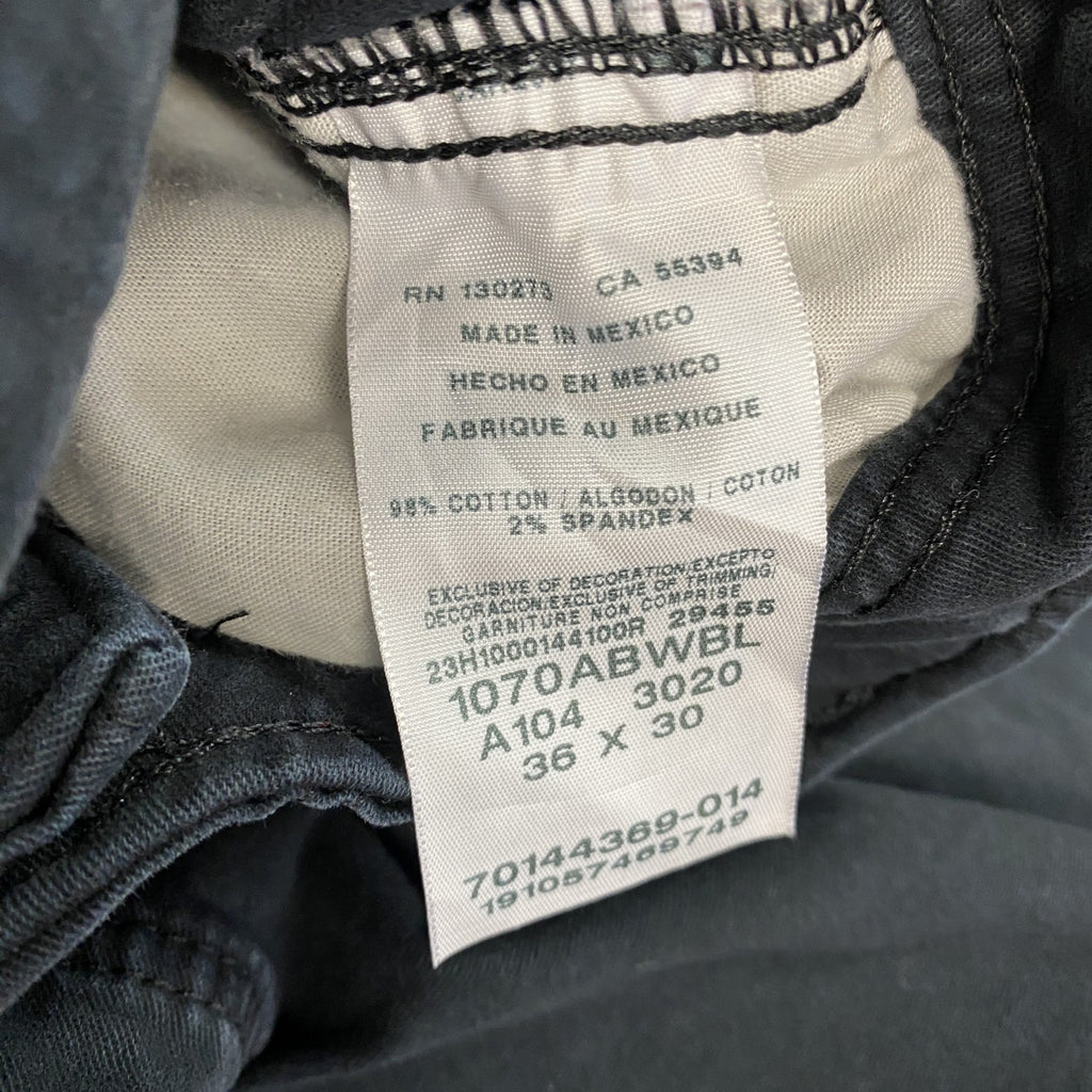 Wrangler　ラングラー　カーゴパンツ　ジップフライ　黒　ブラック　W36サイズ