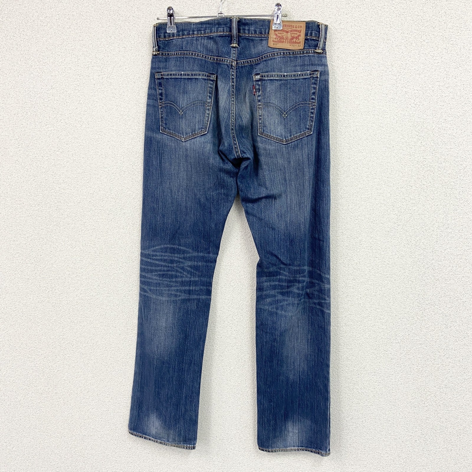 Levi's　リーバイス　513　デニムパンツ/ジーンズ　ハチの巣　フェード　縦落ち　ジップフライ　インディゴ　W31サイズ