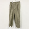 L.L.Bean　エルエルビーン　テーパードパンツ　ジップフライ　ワークパンツ　ベージュ
