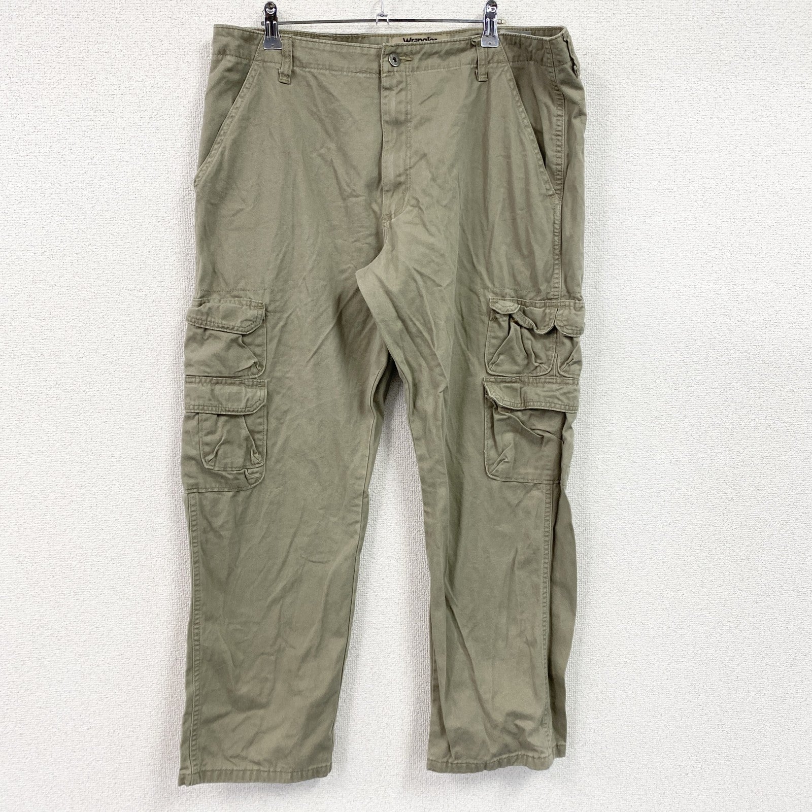 Wrangler　ラングラー　カーゴパンツ　ジップフライ　茶色　ブラウン　W36サイズ