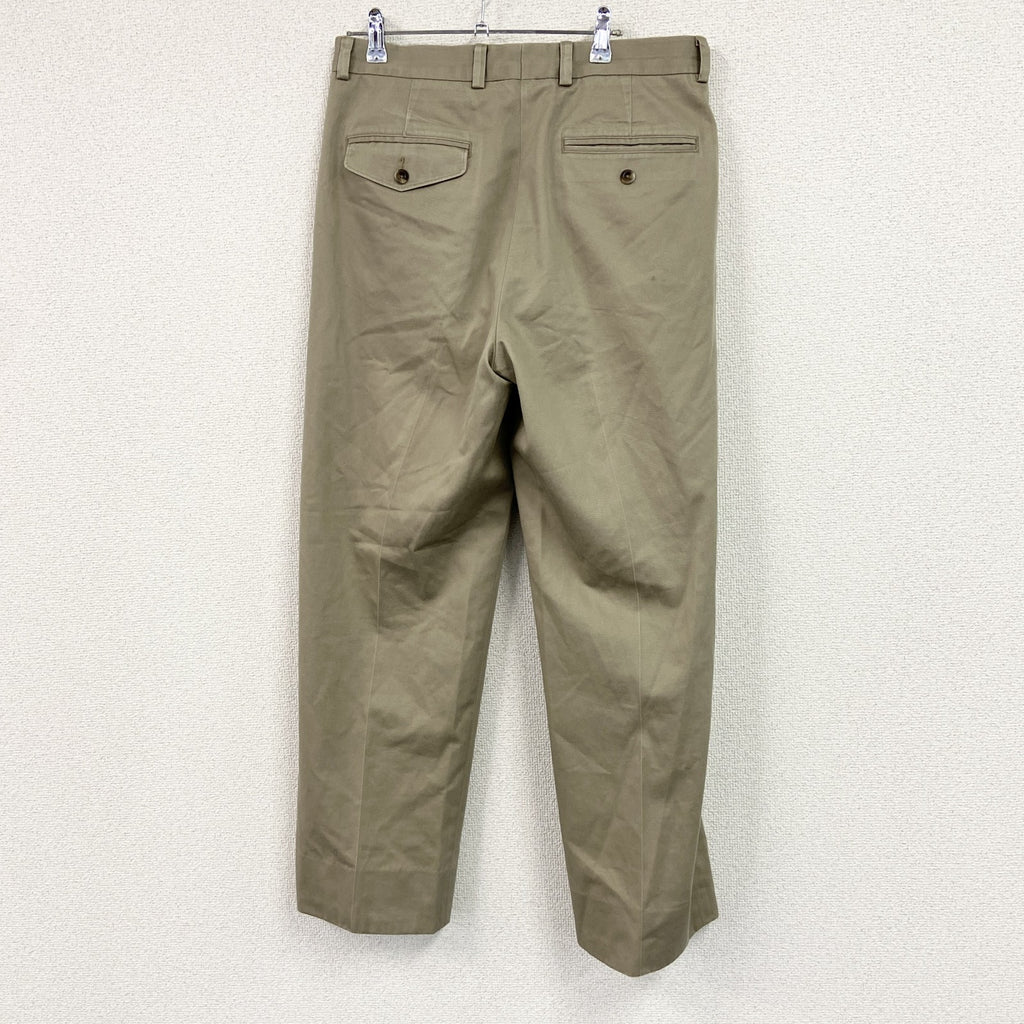 L.L.Bean　エルエルビーン　テーパードパンツ　ジップフライ　ワークパンツ　ベージュ