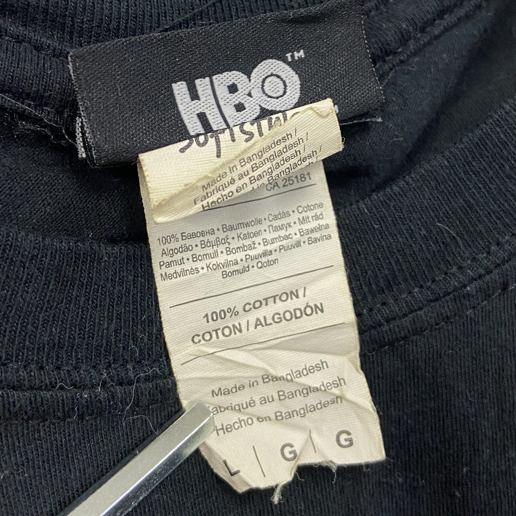 GILDAN ギルダン　GAME OF THRONES　半袖プリントTシャツ　黒　ブラック　Lサイズ
