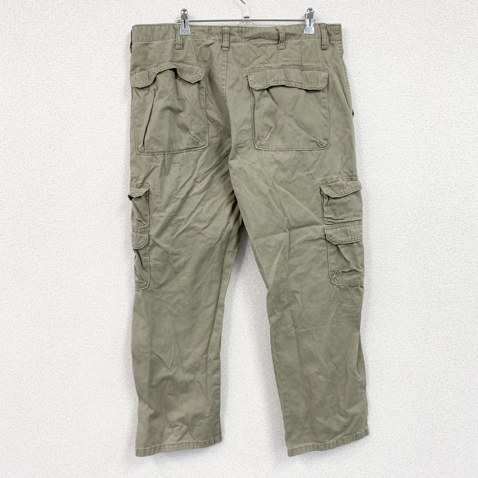 Wrangler　ラングラー　カーゴパンツ　ジップフライ　茶色　ブラウン　W36サイズ