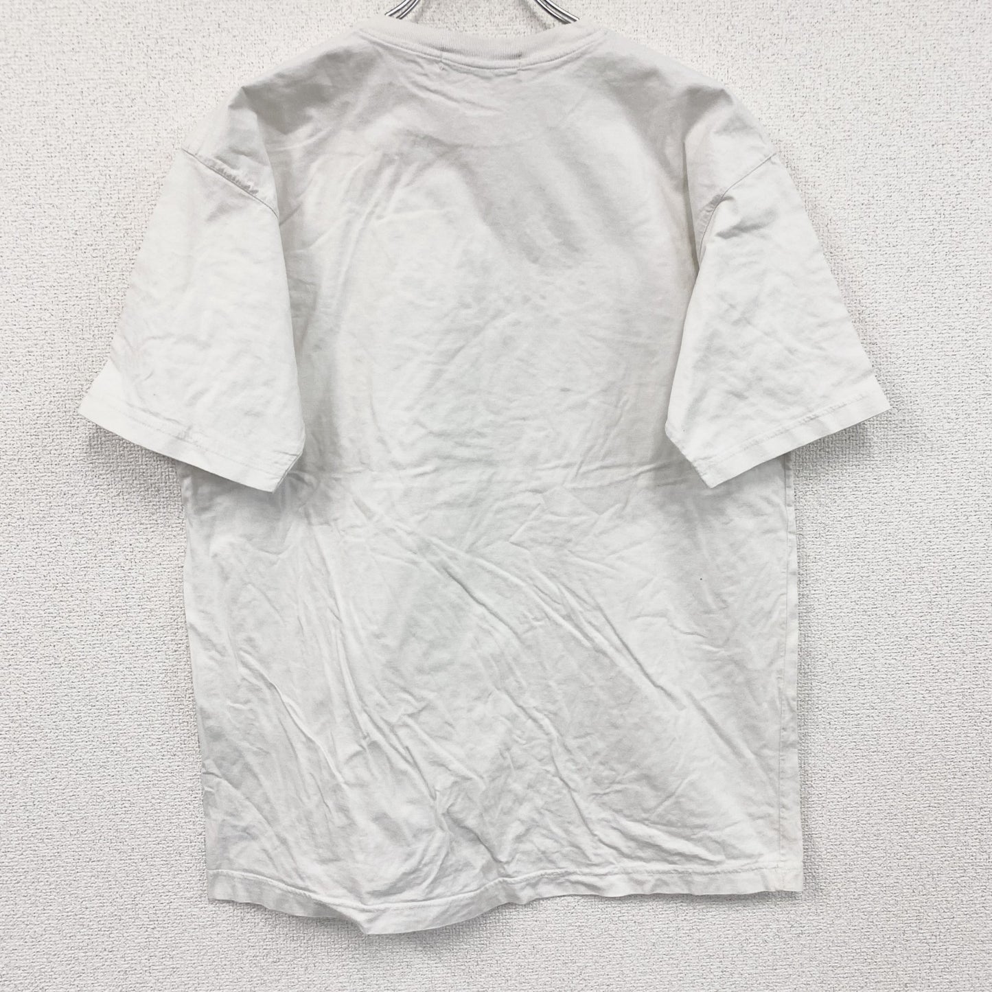 Chocolate　ゴッホ　半袖プリントアートTシャツ　アイリスのある花瓶　花柄　クルーネック　白　ホワイト