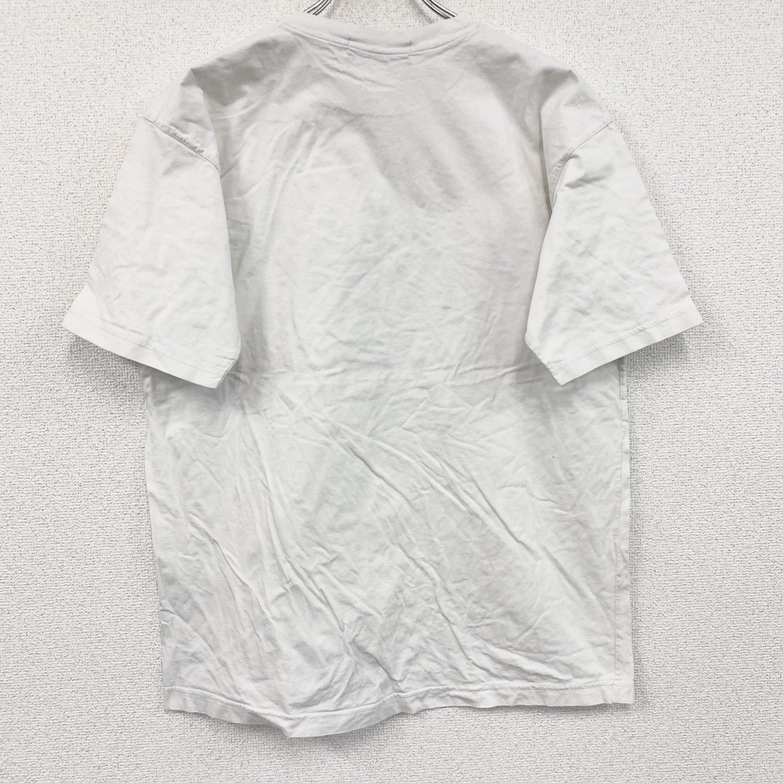 Chocolate　ゴッホ　半袖プリントアートTシャツ　アイリスのある花瓶　花柄　クルーネック　白　ホワイト